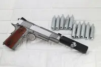 在飛比找Yahoo!奇摩拍賣優惠-[01] KWC M1911 CO2槍 TAC 刺客版 + 