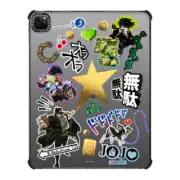 iPad Pro 12.9-inch (5th/6th gen) iPad Impact Case Stardust Crusaders Sticker Tablet Case