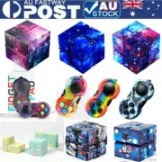Infinity Cube Fidget Toys Magic Puzzle Sensory Autism Anxiety ADHD Stress Relief