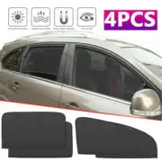 Magnetic Window Sun Shade Mesh Sun Visor Protector Sunshade Car Accessories 4PCS (for: Audi)
