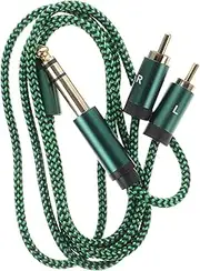 TOGEVAL Guitar Patch Cable Audio Connection Cord for Electric Instruments Durable and Stylish Compatible with Guitars and Amplifiers