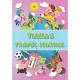 Tiana’’s Travel Journal: Personalised Awesome Activities Book for USA Adventures