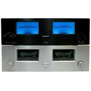 2X TN-90A VU Meter Head DB Level Audio Meter Chassis Power Amplifier W/Backlight