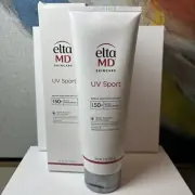 Elta MD UV Sport Sunscreen SPF 50+ Lotion NEW Sealed 8oz w/ Box Exp 2026