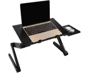 Laptop Stand Foldable Bed Table PC Laptop Stand Bed Tray Tilting Reading Stan...