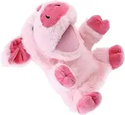 Movable Mouth Pig Shaped Plush Hand Puppet Interactive Storytelling for Soft Animal Puppet for Playtime and Family Fun for Imaginative Storytelling