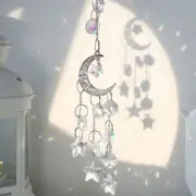 2023 Artificial Crystal Wind Chime Dream Chaser Colored Glass Sun Catcher
