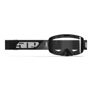 New 509 Kingpin Snowmobile Goggles, Nightvision Black with Clear Tint Lens