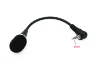 Mini 3.5mm Jack Flexible Microphone Mic For PC Laptop Notebook Skype