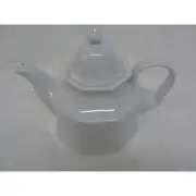 Vintage MAISON BLANCHE By Savoir Vivre Octagon White Coffee Pot Server