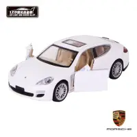 在飛比找momo購物網優惠-【KIDMATE】1:32聲光合金車 Porsche Pan