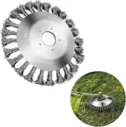 RICHDMI - Lawn Mower, Weed Brush, Weed Brush Cutter, Weed Killer, Trimmer Garden, Weed Remover Device, Weed Wire Brush, Wire Brush, Brush Cutter for Effective Moss Removal