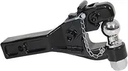 MagiDeal Ball Mount Fitments Easy to Use with Trailer Ball Trailer Hitch Ball Mount for Auto