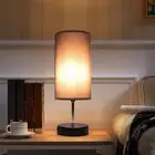 Nordic Style Touch LED Desk Lamp Bedside Reading Table Light USB Rechargeable