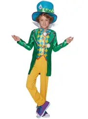 Mad Hatter Deluxe Teen Boys Costume
