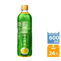 在飛比找PChome24h購物優惠-濃韻日式綠茶600ml(24入/箱)