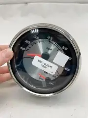 FARIA GSC056B SPEEDOMETER GAUGE WITH TRIM MULTIFUNCTION SILVER BEZEL MARINE BOAT