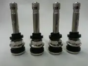 (4) TR416L 2 - 1/4" Chrome bolt-in Tire Valve Stem TR 416
