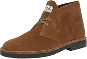 [Clarks] Men's Desert Suede Boots, Cola, 9 US