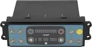 Excavator Air Conditioner Controller Panel, 12 Button Control, PC Material, Modular for Simplified Wiring, Universal Fit for XCMG 135B, 150D, 200C, 225, 215, 235