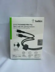 Belkin Charge PRO Flex USB-C Cable with Lightning Connector 6.6FT