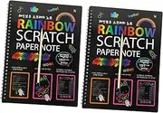 DIY Scratch Paper Drawing Sheets Boys and Girls Painting Books 2pcs Portrait Book