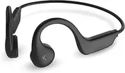 KSIX Astro Bone Conduction Headphones Wireless Bluetooth Microphone for Calls, Open-Ear Comfort for Running, Voice Assistants, Waterproof, Touch Control, 7 Hours Autonomy, USB-C