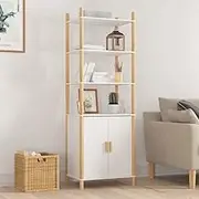 Generic Highboard White 60x40x173 cm Engineered Wood