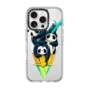 iPhone 16 Pro Clear Case MagSafe Compatible Panda Ice Cream