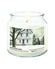 Courtside Market White Christmas Candle