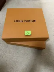 Authentic Louis Vuitton Magnetic Style Empty Box 14.75” x 13.75” x 3.375”
