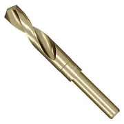 Cobalt Drill Bit 23/32 Inch High Speed Steel M35 Reduced Shank Twist Drill Bi...