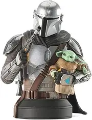 Diamond Select - Star Wars The Mandalorian with Grogu 1/6 Scale Px Bust