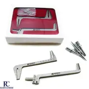 Gauge Implant Surgical Dental Drilling Ruler Guide Locator Parallel Depth Pin CE