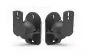 2 Pk Black Speaker Wall Mount Brackets for Bose, Sony, Panasonic, Samsung