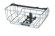 Basil Portland Rear Bicycle Basket MIK 25 Litres Chrome
