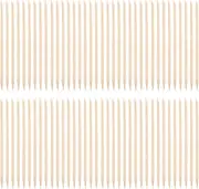 Baluue Manicure Supplies Set 100pcs Nail Art Sticks Cuticle Pusher Nail Tools Cuticle Sticks for