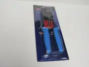 WESTWARD ( 13H885 ) TEL MODULAR PLUG CRIMPER FOR RJ-11,RJ-12,RJ-45, 7-7/8 IN OAL