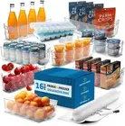 Pantry Organization and Storage Bins - Food Storage Containers - Clear Storage B