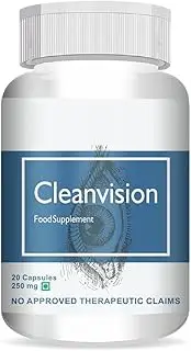 Cleanvision Complete Eye Health Formula | Supports Good Vision and Macular Health with Lutein (20 Capsules)