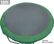 PAD COVER ONLY Trampoline 12ft Replacement Reinforced Outdoor Pads Covers Green