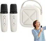 Girls Karaoke Machine | Rechargeable Kids Karaoke Machine with Microphones,Portable Singing Speaker Girls Entertainment for Family Friends Interaction