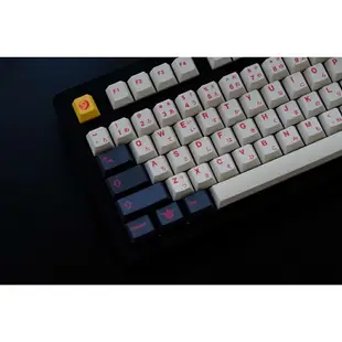 GMK Ishtar鍵帽，128鍵PBT鍵帽Cherry原廠高度熱升華工藝，鍵帽用於機械鍵盤的個性化鍵帽