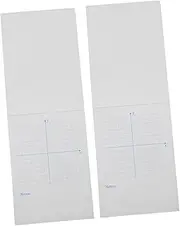 NAMOARLY 2 Books of Axis Graph Paper for Students Math Practice Sheets Grid for Graphing