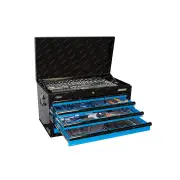 SP Tools 409Pcs Sumo Custom Series Toolkit - Metric / SAE Black / Blue Durable