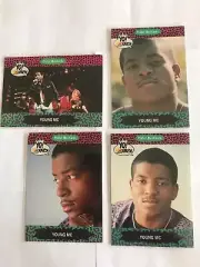 1991 Young MC YO! MTV RAPS PRO SET Musicards #97 #98 #99 #100 ROOKIE Rc Cards