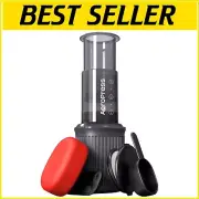 BPA-Free Portable Coffee Maker: Brew Hot & Cold Espresso in Under 2 Minutes!