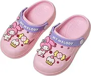 [Many Rainbows] My Melody Cake Sweet Clogs Slip on Water Shoes Casual Summer for Girls Kids Children