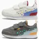 Puma 童鞋 中童 慢跑鞋 魔鬼氈 R78 白藍/灰綠【運動世界】39657201/39657202