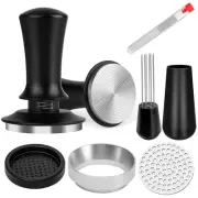 Espresso Accessories Kit 53mm, Spring Loaded Calibrated Espresso Tamper, Wdt ...